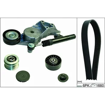 Sada zebrovanych klinovych remenu HEPU 20-1907