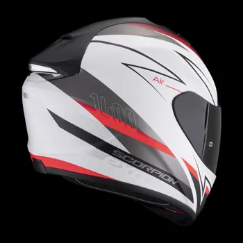 Auto-moto Moto přilba SCORPION EXO-1400 EVO AIR THELIOS matná bílo/červená 2H24437580