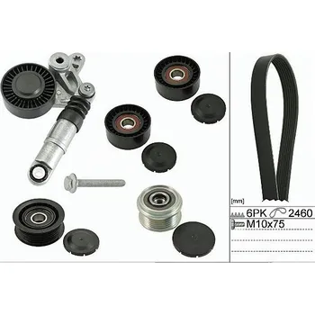 Sada zebrovanych klinovych remenu HEPU 20-1875