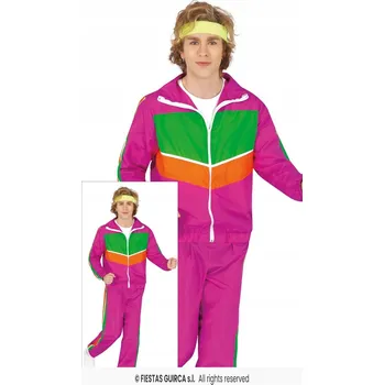 Karnevalový kostým Kostým z 80. let teplákovka L