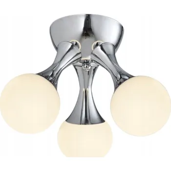 Stropní Svítidlo Justmax 30 x 20 cm bílý, stříbrný