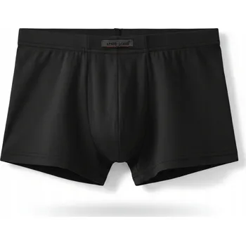 MINI PÁNSKÉ BOXERKY krátké přiléhavé slipy z mikromodalu Černé *XL