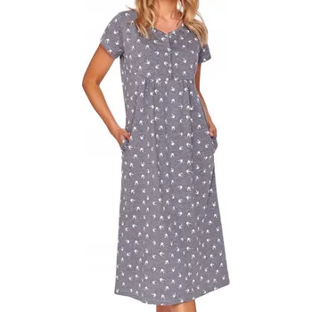 Dámská noční košile Noční Doctor Nap šedá velikost XL