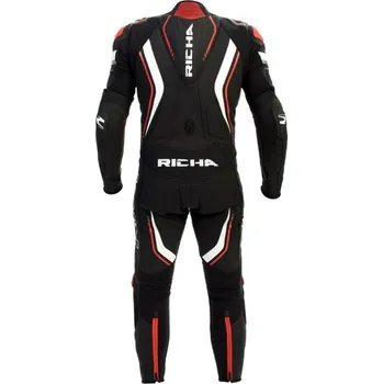 Moto kombinéza Moto kombinéza RICHA FRANCORCHAMPS jednodílná červená 2H87001626