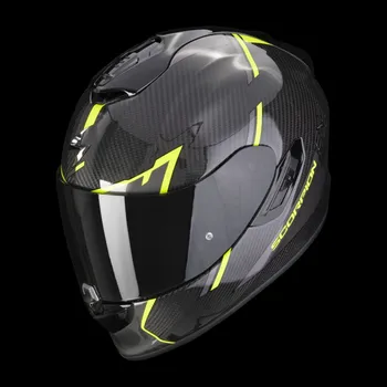 Motodoplněk Moto přilba SCORPION EXO-1400 EVO CARBON AIR KENDAL černo/neonově žlutá 2H16660901
