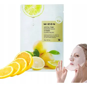 Pleťová maska MIZON Rozjasňující pleťová maska v plátýnku 23g