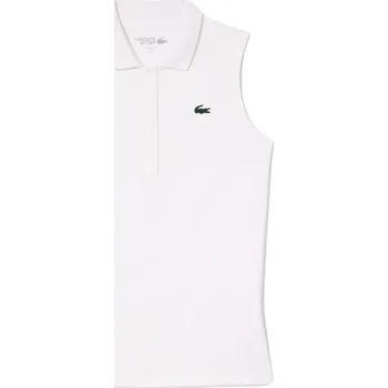 Dámské tričko Dámské polo tričko Lacoste Ultra-Dry Anti-UV Golf Bílý (S)
