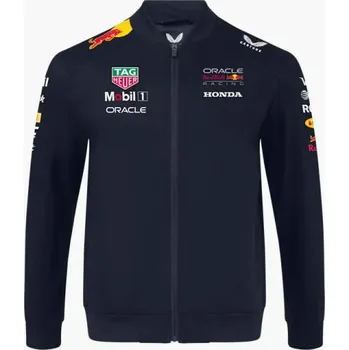 Pánská mikina Castore Týmová bomber bunda Oracle Red Bull Racing s logy sponzorů Velikost: M