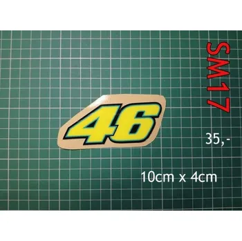 Samolepící dekorace Samolepka VR46 SM17 2H67669006