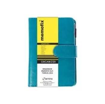 Diář Organizer Memofix 2026 A6 K turkus