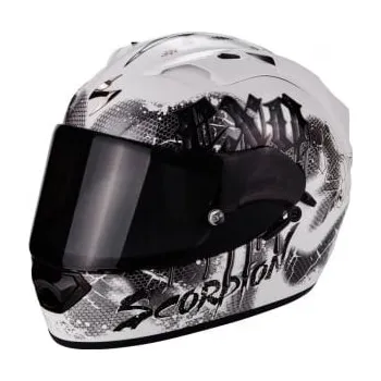 Motodoplněk Moto přilba SCORPION EXO-1200 AIR TENEBRIS pearl bílo/stříbrná 2H98755172