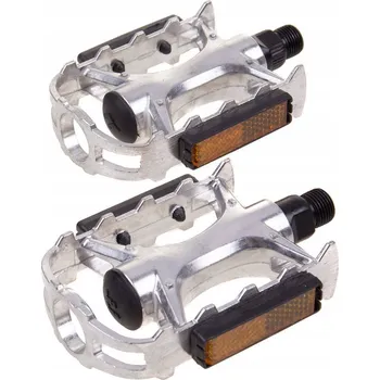 Pedál na kolo Platformové pedály Verso RIMP-MJP-932 stříbrné