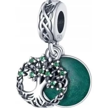 Přívěsek Přívěsek strom života rodiny stříbro life force S925 SimplyMe + DÁREK