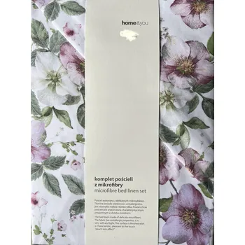 Povlečení Povlečení z mikrovlákna 200x220 s jarními květy Home & You home&you Adeline