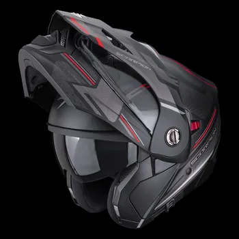 Motodoplněk Moto přilba SCORPION ADX-2 CARRERA matná černo/červená 2H73498891