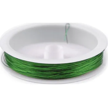 Věnec Dekorační drátek Ø0,5 mm Varianta: 4 zelená, Balení: 10 ks