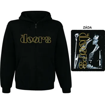 Pánská mikina Doors - mikina s kapucí a zipem 1