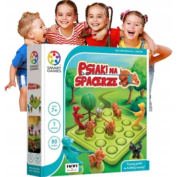 Desková hra Desková hra PSI NA PROCHÁZCE VZDĚLÁVACÍ HRA HLAVOLAMY HRY VZDĚLÁVACÍ SET VZDĚLÁVACÍ HRAČKY PRO DĚTI HRA PRO DĚTI HRAČKA ROZVOJOVÁ VZDĚLÁVACÍ HRA IUVI Games