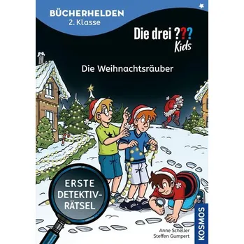 První čtění Die drei ??? Kids, Bücherhelden 2. Klasse, Die Weihnachtsräuber - Scheller, Anne [DE] (2025, Franckh-Kosmos)