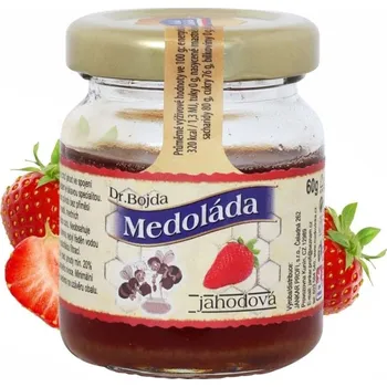 Medík mini s ovocem Jahoda 60 g