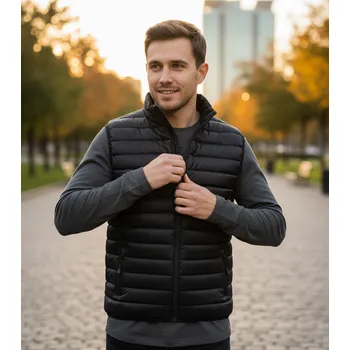 Pánská vesta MALFINI Vesta EVEREST MAN, různé barvy Velikost S černé