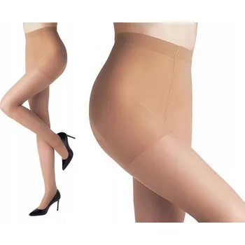 Dámské punčochy Punčocháče hladké Marilyn RELAX 50den béžové Visone velikost 4