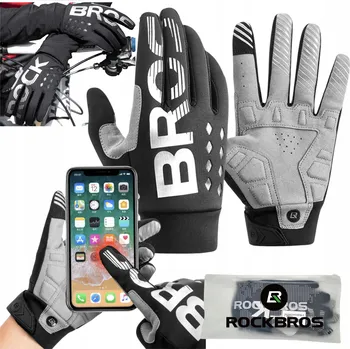 Cyklistické rukavice Cyklistické rukavice Rockbros XXL černé