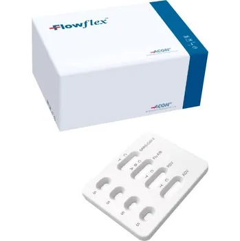 Diagnostický test FLOWFLEX 20x 5v1 Adenovirus/RSV/Chřipka A/B/SARS-CoV-2 výtěrový test