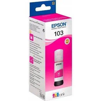 Epson Inkoust 103 C13T00S34A purpurový magenta 65 Ml pro EcoTank -
