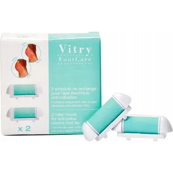 Péče o chrup Vitry 2 náhradní hlavice k elektrickému pilníku na nohy