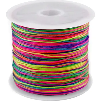 Hobby drát Šňůrka PES Ø0,5 mm Varianta: 37 multikolor, Balení: 1 ks