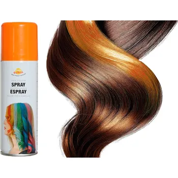 Barva na vlasy Fiestas Guirca Párty sprej barva na vlasy oranžová, 125 ml