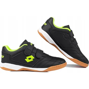 Chlapecké tenisky DĚTSKÉ BOTY LOTTO PACER K ČERNO-ŽLUTÉ 2600110K 1124 vel. 27