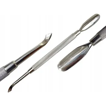 Kovové ŠKRABKA a DLÁTKO na manikúru a pedikúru R-04