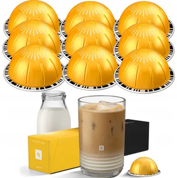 Kapsle do NESPRESSO Vertuo Active 80ml Double Espresso VANILKA MANDLE