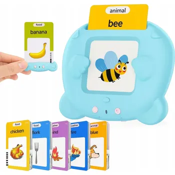 Anglický jazyk Čtečka karet pro výuku angličtiny pro děti 510 slovíček XL