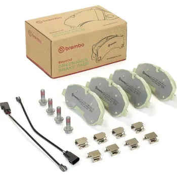 Brzdová destička Sada brzdových destiček, kotoučová brzda BREMBO P 24 152G