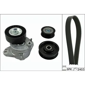 Sada zebrovanych klinovych remenu HEPU 20-1839