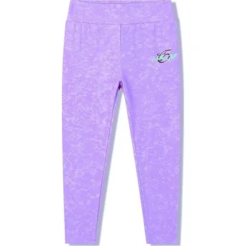 Dětská móda DÍVČÍ LEGÍNY MRAMOROVÉ - WL0948 Velikost: 146, Barva: Fialková