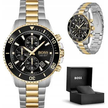 Hodinky Pánské hodinky Hugo Boss quartzové klasické ocelový náramek vícebarevné