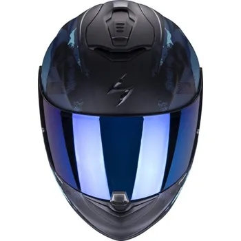 Motodoplněk Moto přilba SCORPION EXO-1400 AIR SYLEX matná černo/modrá 2H95211921