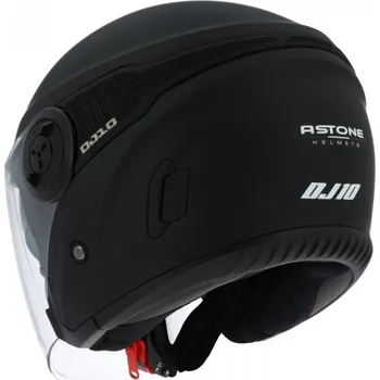 Helma na motorku Moto přilba ASTONE DJ10-2 solid černá matná 2H14136232