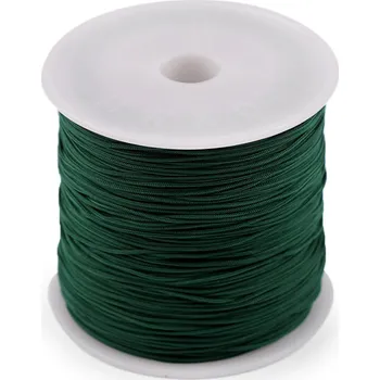 Hobby drát Šňůrka PES Ø0,8 mm Varianta: 7 zelená tmavá, Balení: 1 ks