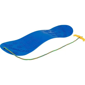 Kluzák Kluzka na sníh dětský snowboard plastový 72 x 22 x 1 cm modrý
