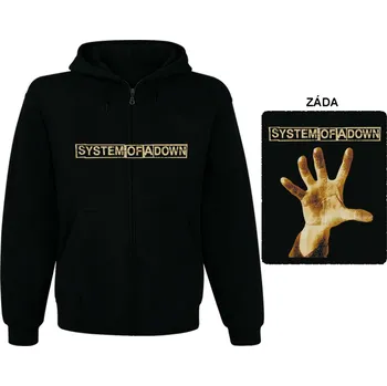 Pánská mikina System Of A Down - mikina s kapucí a zipem 2