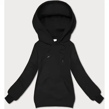 Dámská mikina Černá volná klokaní mikina s kapucí S'West (B-11#) odstíny černé XL (42)