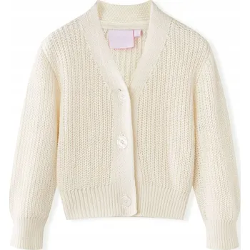 Dámské oblečení Dětský kardigan z úpletu, sněhově bílá, velikost 92 Lumarko! Lumarko!