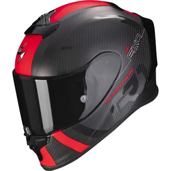 Motodoplněk Moto přilba SCORPION EXO-R1 EVO CARBON AIR MG matná černo/červená 2H54965268
