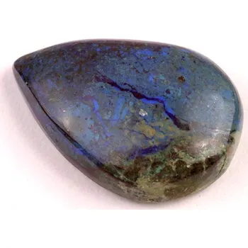 Přírodní kámen Kabošon Azurite Shattuckite č.6445 (31x22x9mm)