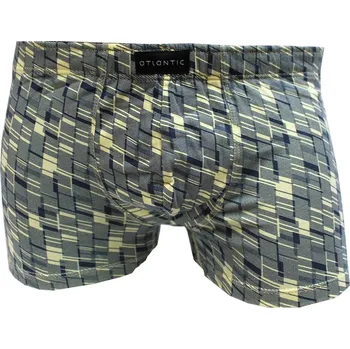 Pánské kraťasy Atlantic Slipy Boxerky zelené, velikost L
